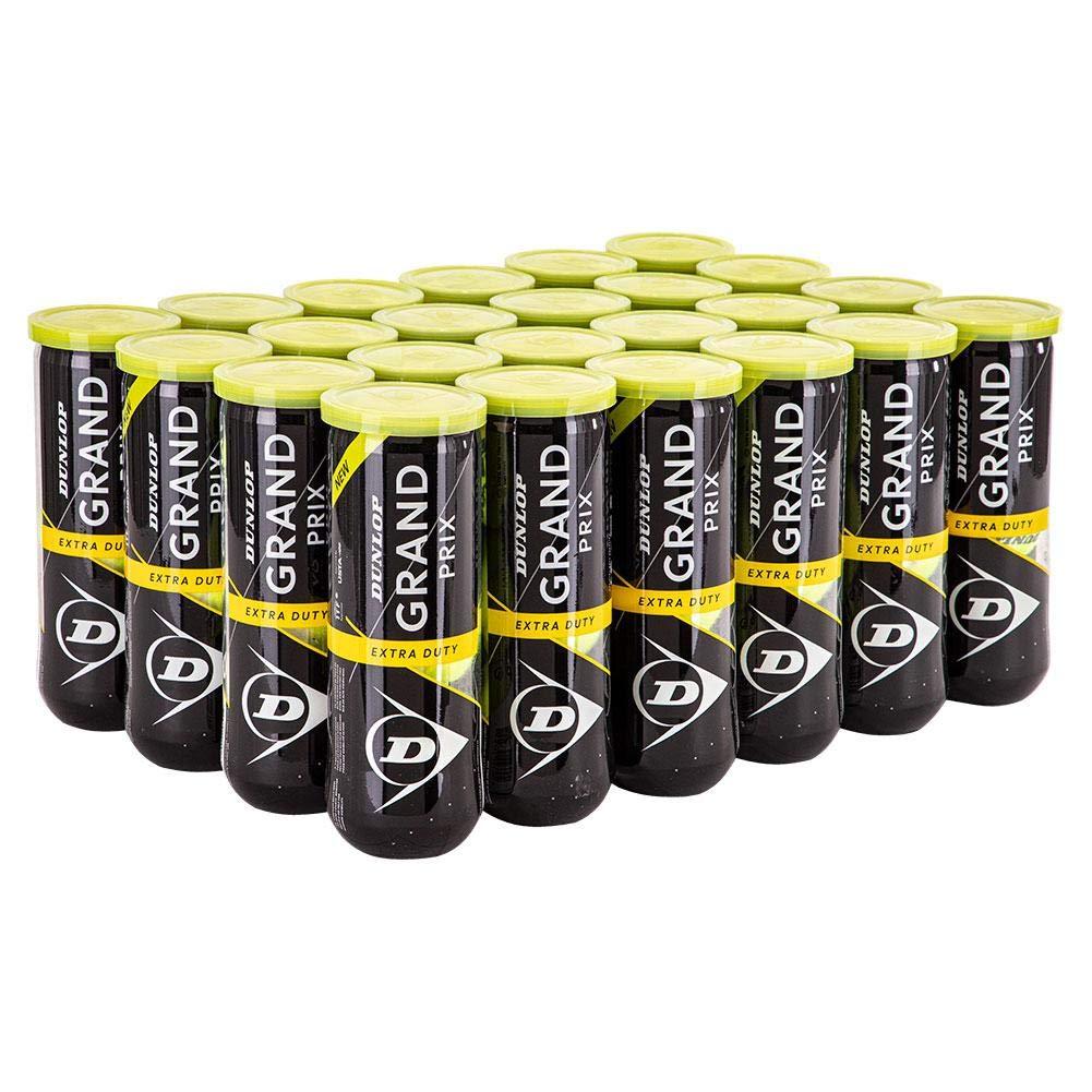 DUNLOP DUNLOP Grand Prix Extra Duty Hard Court Tennis Balls - 3 Ball Can (4 Cans)