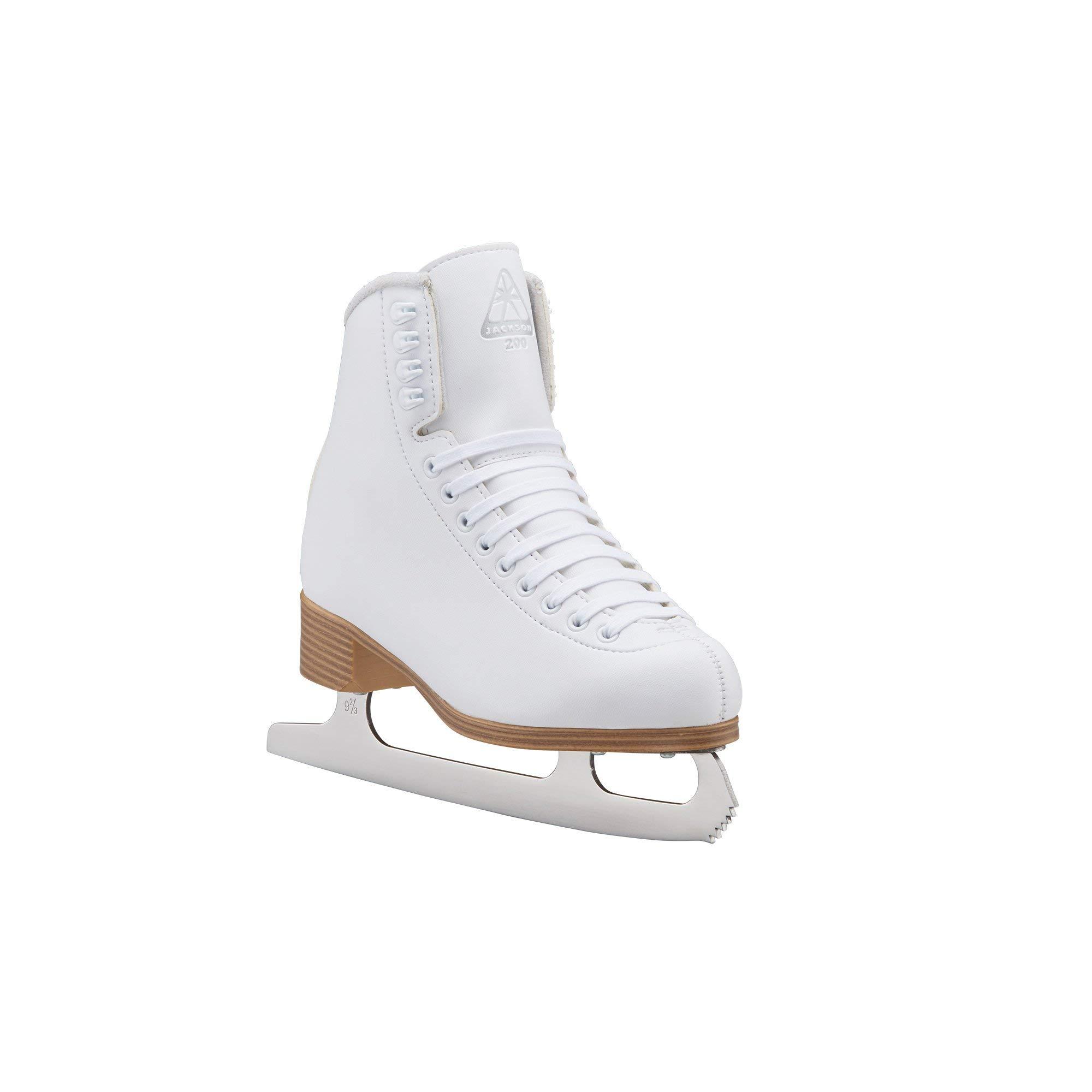 Jackson Ultima Jackson Classic 200 Womens/Girls Figure Ice Skates, Medium Width, Womens Size 7 with Centipede Skate Guard