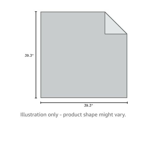 Inf-way Inf-way Emergency Fire Blanket for Home and Kitchen, 5 Size for Choice, 4 Pack Fire Blankets 3.3x3.3ft