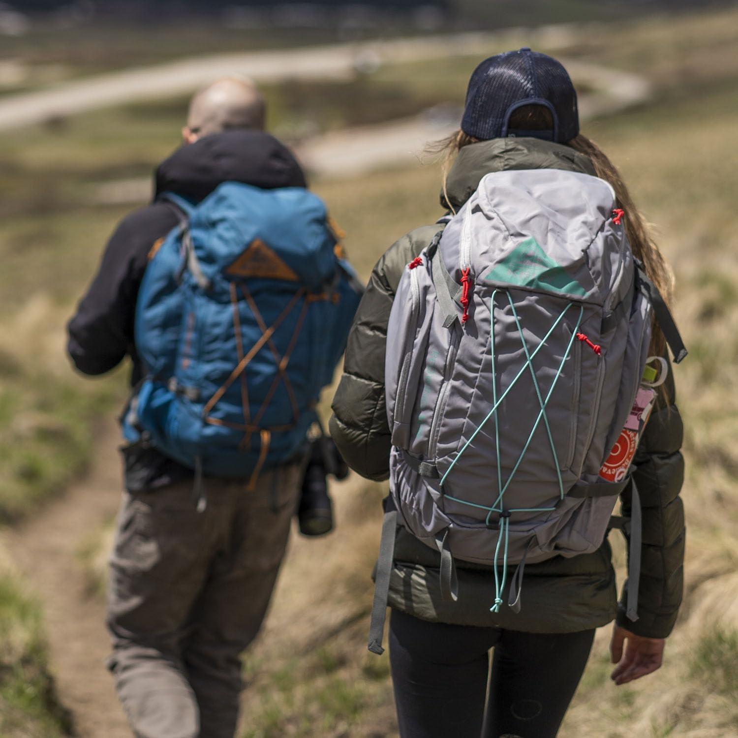 Kelty Kelty Redwing 36 36 Liter Internal Frame Backpack for Hiking, Backpacking, Travel, Carry-on Compatible, Hip Belt, Customized Fit, 2023 (Blackout)