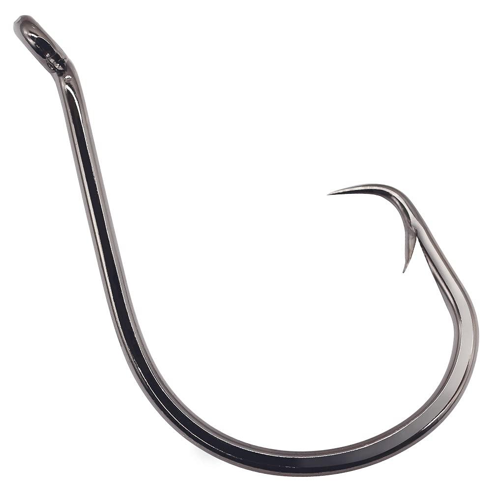XFISHMAN Circle-Hooks-Fishing-Equipment-Octopus-Hooks-Saltwater-50 Pack #1 12/0