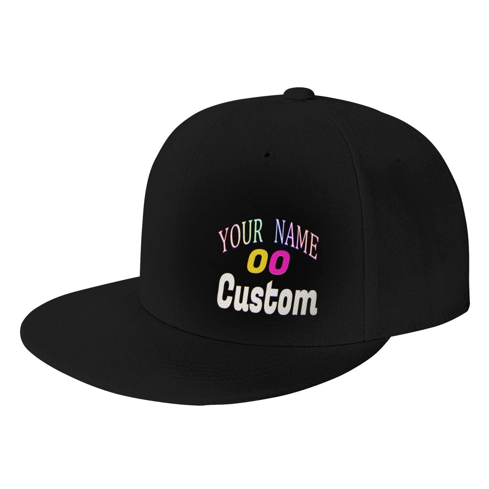 NineFit Basics Custom Cap Your Custom Here,Unisex Customizable Cap, Custom Name Hat,Custom Hat Design Your Own Classic Mens Womens Trucker Hats