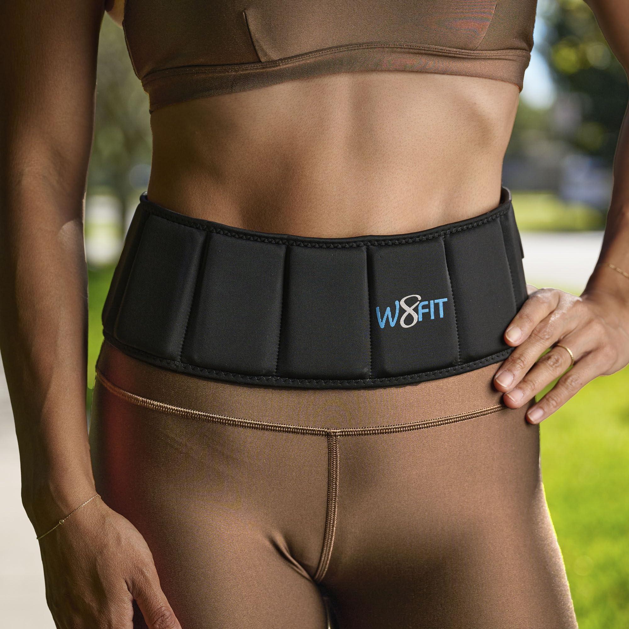 W8FIT W8FIT Adjustable Weighted Walking and Exercise Belt (7 LB Small)