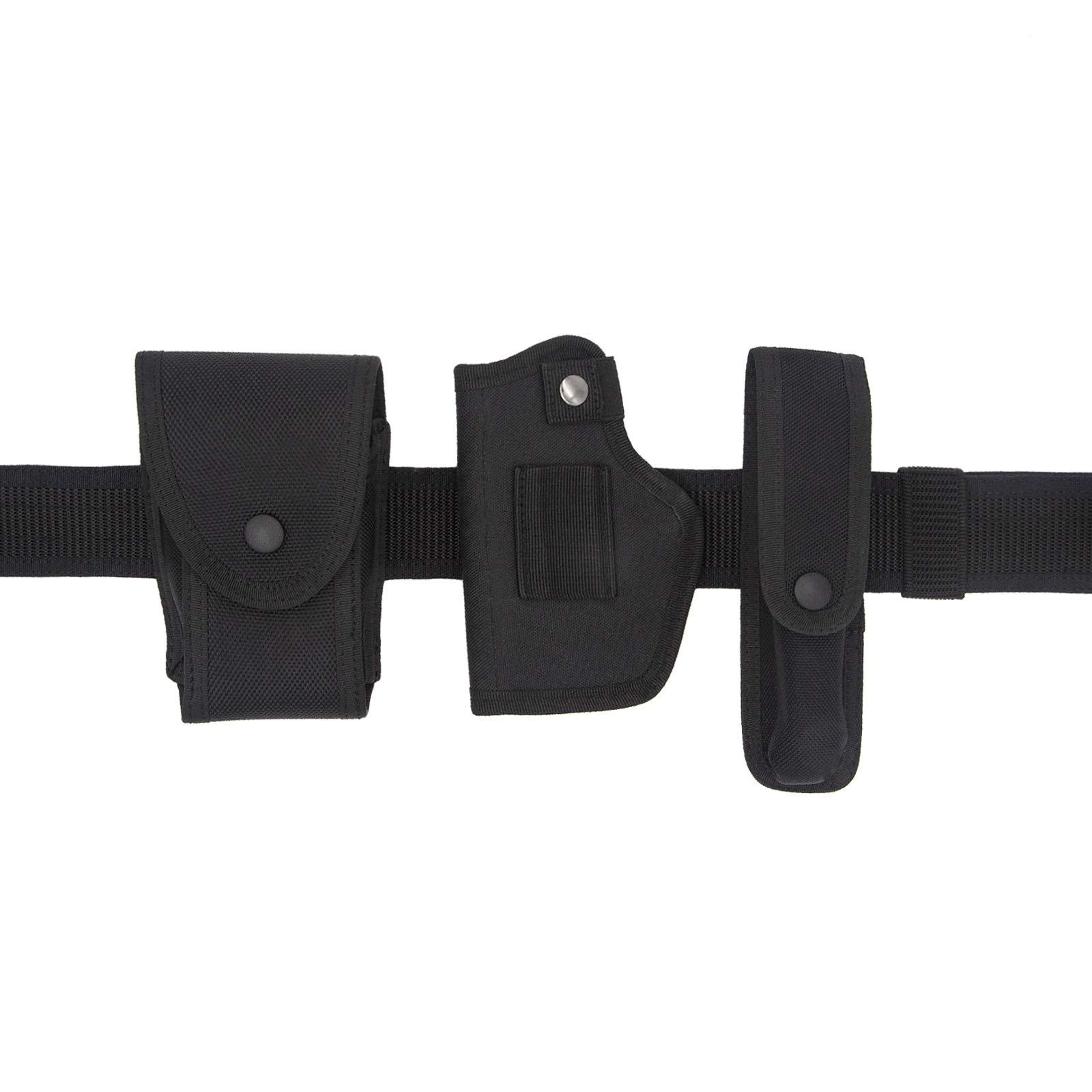 TACNEX TACNEX Duty Belt 1.5\" Law Enforcement Duty Belts Police Security Nylon Utility Work EDC Belt XL
