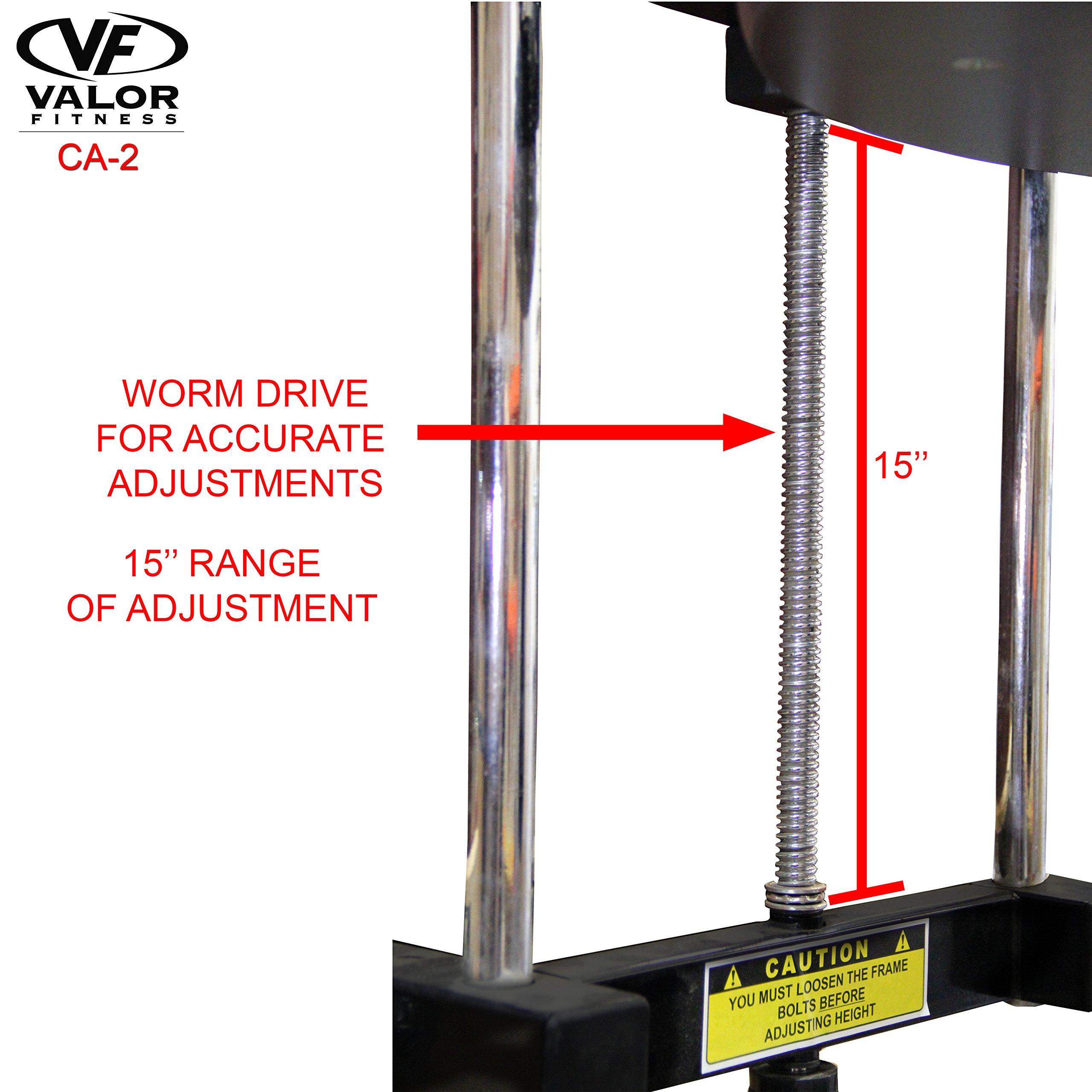 Valor Fitness Valor Fitness CA-2 Adjustable 1” Boxing Speed Bag Platform with Wheel Crank for Easy Adjustment, Speed Bag Included