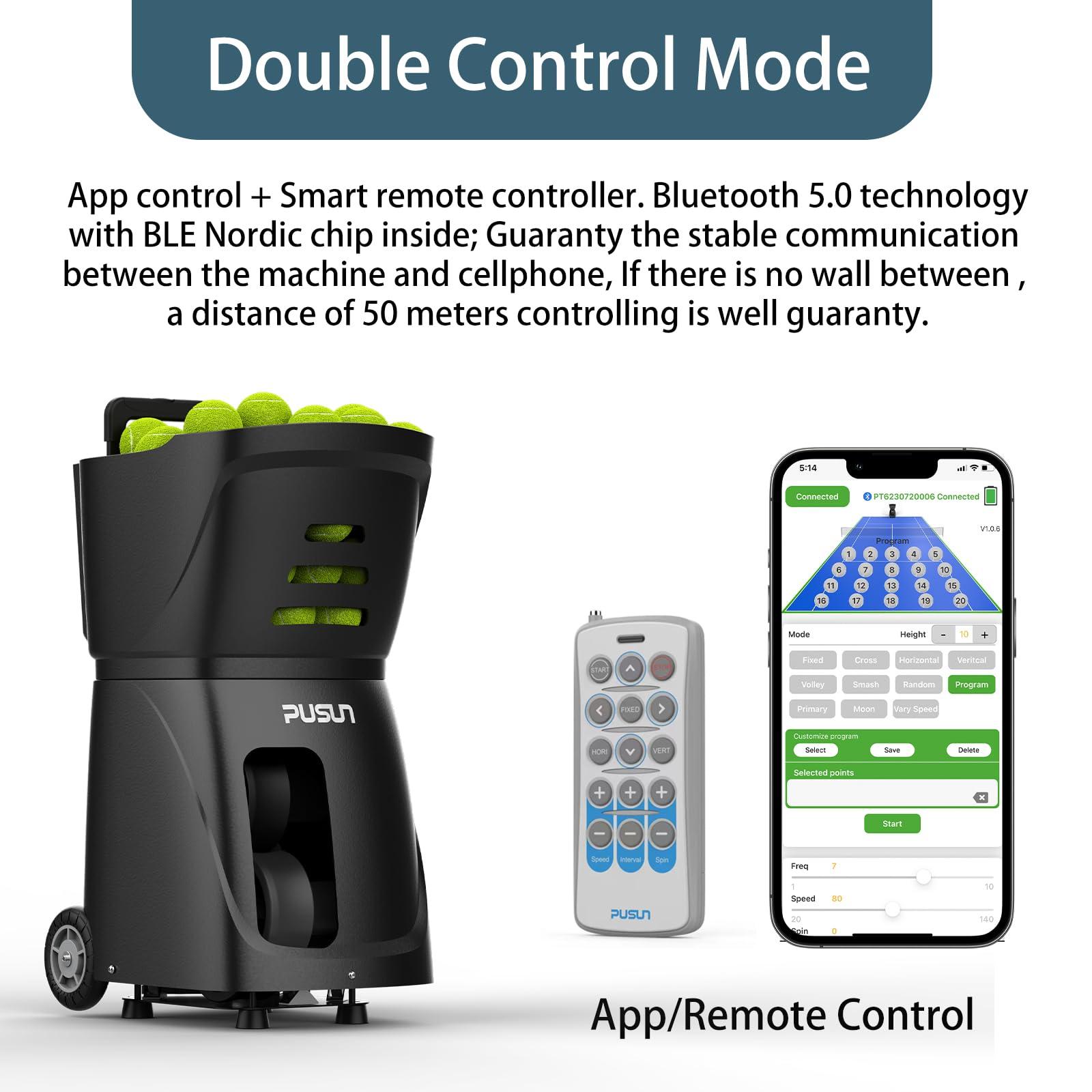 NineFit Basics Tennis Ball Machine (White)