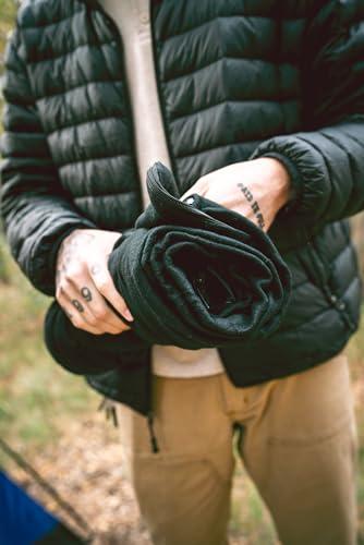 Stansport Stansport Fleece Sleeping Bag - Black (510-20), (32- X 75-Inch)