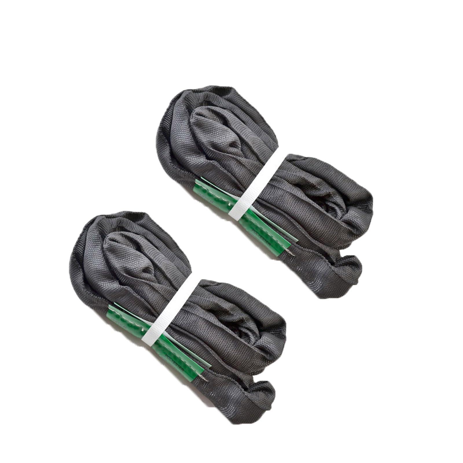 runner deer Runner Deer Black Spanset Aerial Lyra Hoop Rigging-1\'8\" Feet 5,300 lb. Vertical Capacity, Polyester Endless Round Sling Wrap Over Tree Limbs or Beams(0.5 M /1\'8\" FT