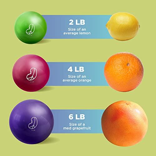 Bean Products Bean Products Soft Weighted Balls - 2lbs Lime (2 Pack)