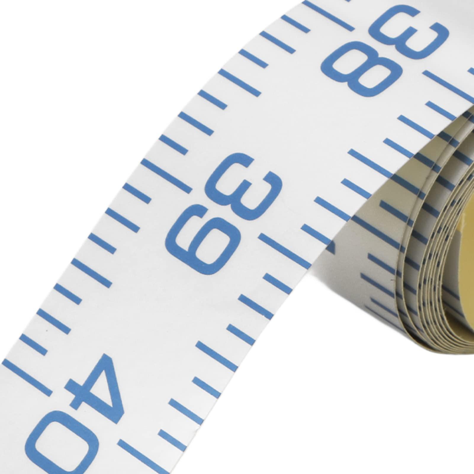 NineFit Basics Fish Measuring Board, 40in Fish Ruler, Adhesive Fish Measuring Tape, Fishing Measuring Accessory, Easy Reading Fish Ruler, Fish Measuring Tape with Scale for Boat Kayak