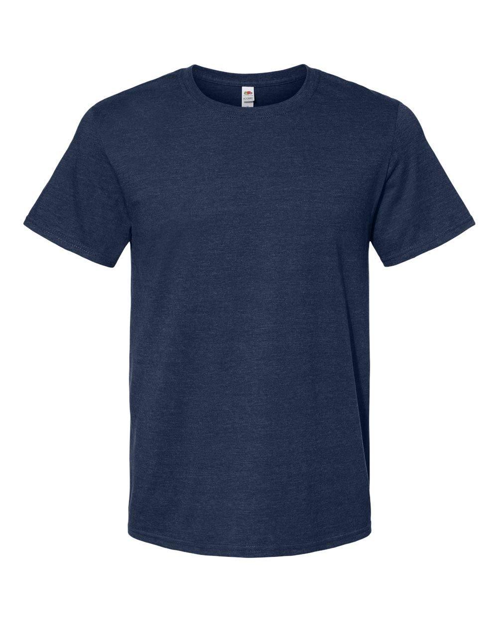 Fruit of the Loom Fruit of the Loom Adult Iconic T-Shirt L Indigo Heather