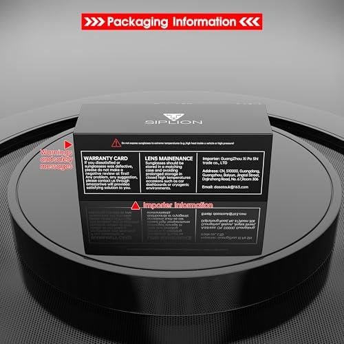 SIPLION SIPLION Men's Sunglasses Polarized Sport Glasses for golf fishing driving Metal Frame Sun glasses 8729 Black+blue