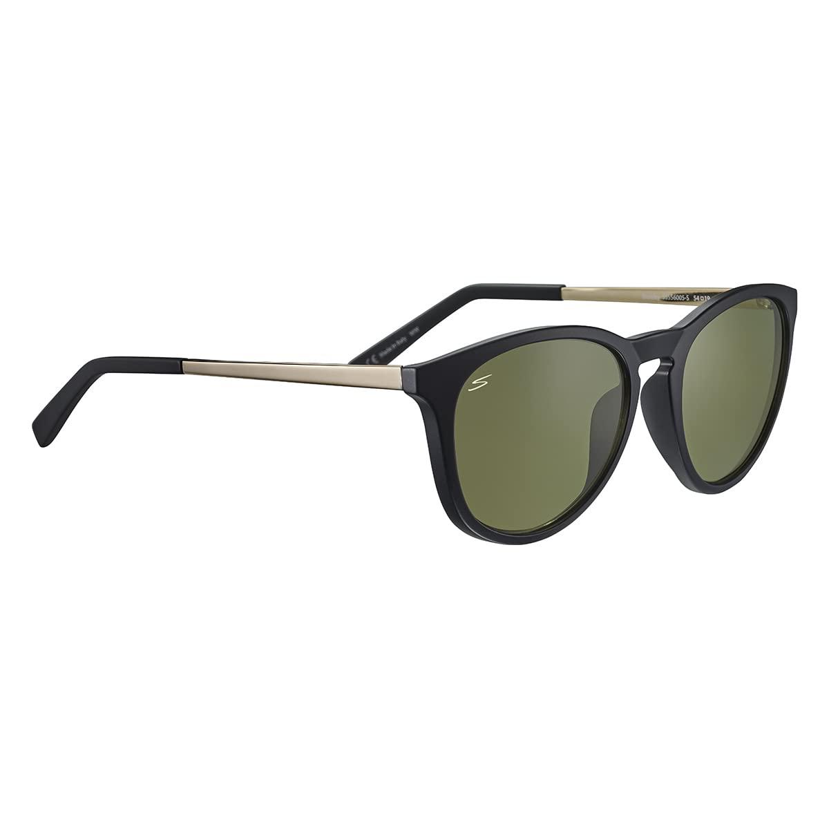 Serengeti Serengetti Square Brawley Matte Black-Saturn Non Polarized 555nm, Multi, One Size