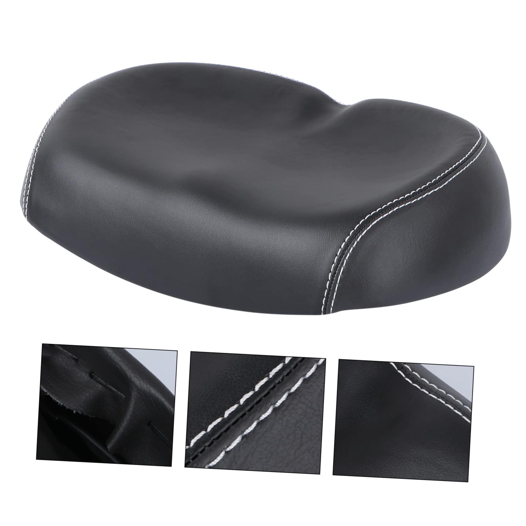 KOMBIUDA KOMBIUDA Ergonomic Absorption Saddle Bike Seat Comfortable Bike Seat Cover for Indoor/Outdoor Cycling