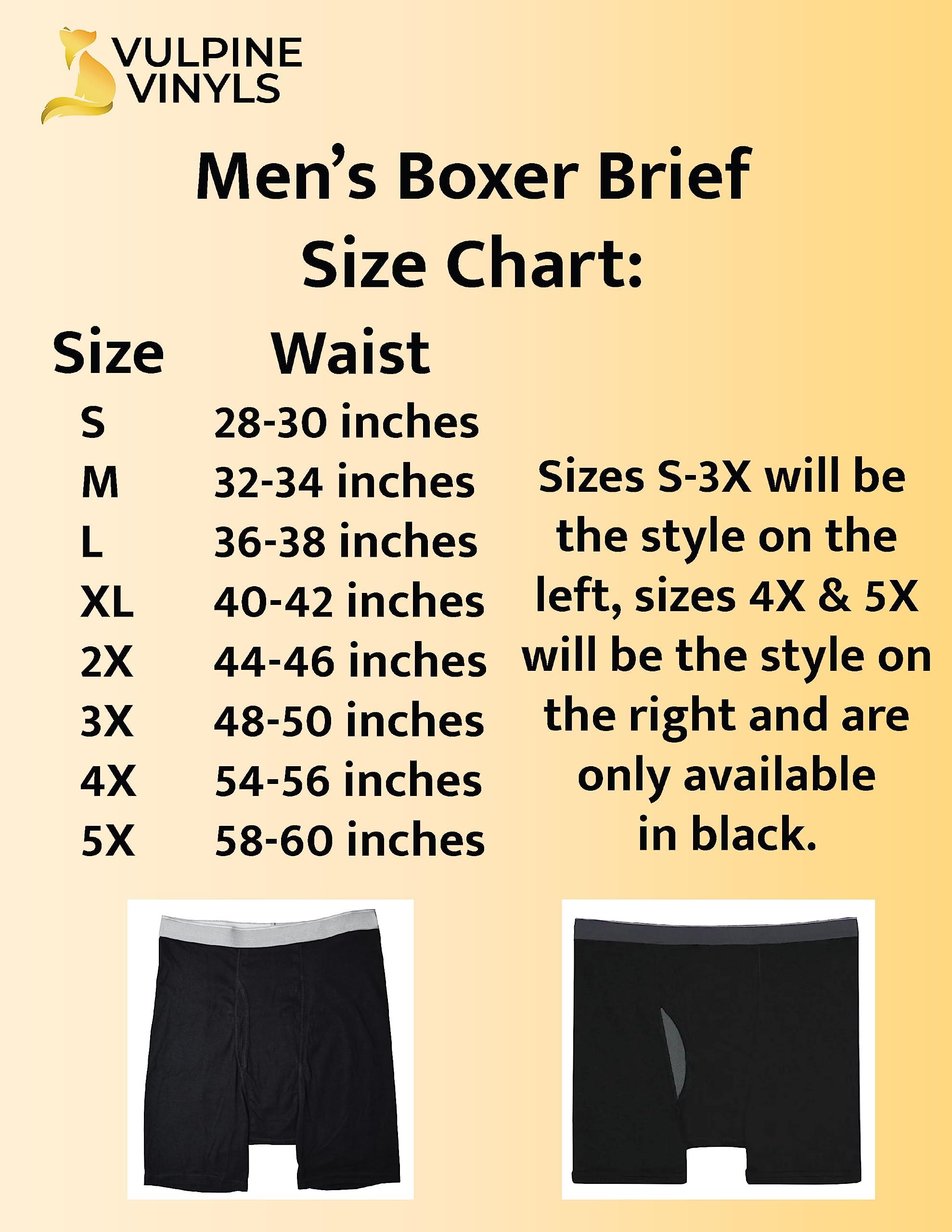 NineFit Basics Nice C*ck Boxer Briefs, Funny Boxer Briefs For Men, ONE PAIR (4X, Black)