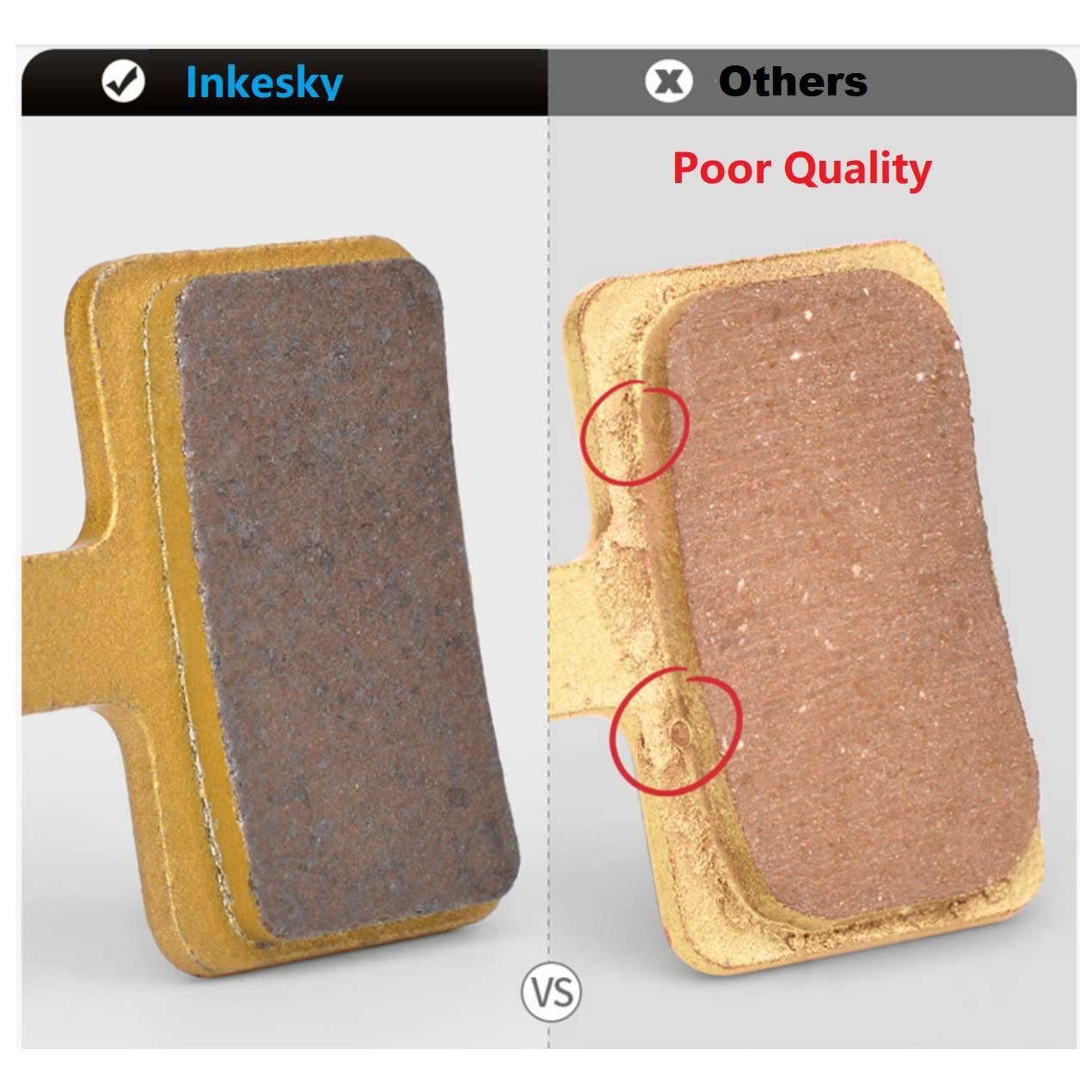 Inkesky Inkesky Brake Pads Compatible with Rad Power RadCity 5 Plus/RadRover 6 Plus, Lectric XP Trike / 3.0/4, Segway Ninebot GT1/GT2, Vanmoof S5/A5, MoonCool TK1, SWFT Zip/BMX, SRAM Level/AVID Elixir