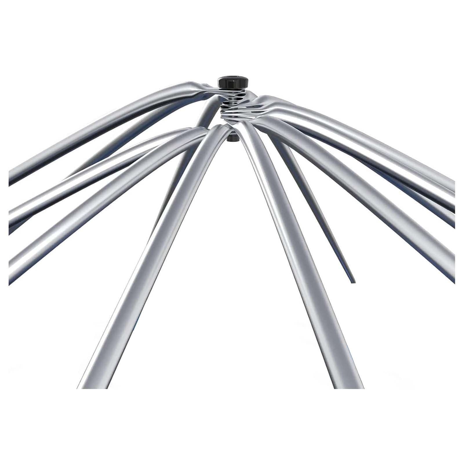 AISHULEI Trampoline Canopy Tent Shade Cover With Frame For 6ft, 8ft, 10ft, 12ft, 14ft, 16ft Trampolines Top Cover Accessories, Outdoor Sports Sun Shade Top Cover Roof - Sunshade, Rain And Snow ( Size : 10ft )