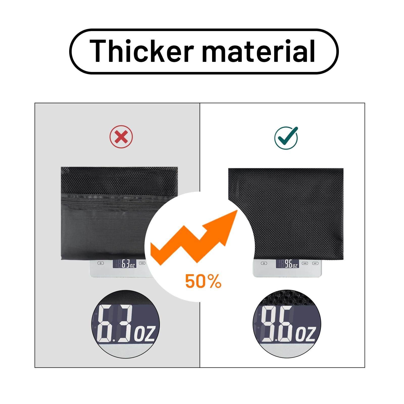 OrgaWise OrgaWise Thickened Extra Large Soccer Ball Bag Tested to Hold over 75 lbs (30"x40"/76x102cm)