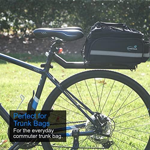 Lumintrail Lumintrail Bike Commuter Carrier Rack w/Seatpost Quick Release Rear Mount for Bicycle Cargo