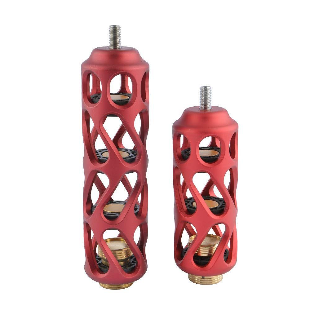 AMEYXGS AMEYXGS Archery Compound Bow Stabilizer 2/3/4/5/6 Inch Aluminum Stabilizer Bow Shock Absorber Vibration Dampening for Compound Bow Shooting Hunting (Red, 6 inch)