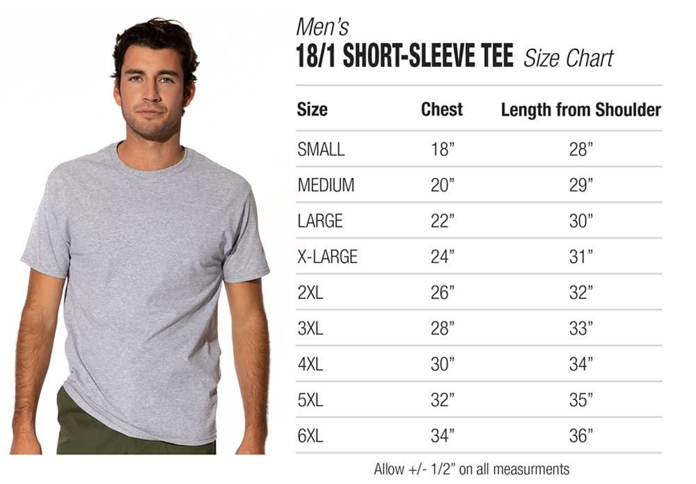 LOGOVISION Lehigh University Official Stacked Short Sleeve Mens Cotton T-Shirt,Athletic Heather, 2X-Large