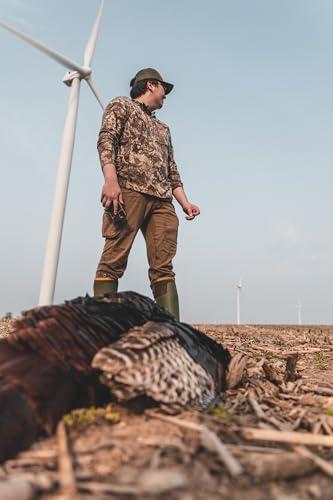 First Lite First Lite Mens Corrugate Guide Pant - Lightweight Stretch Hunting Pants - Dry Earth - Small