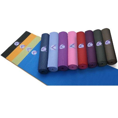 AURORAE AURORAE Classic/Printed Extra Thick and Long Yoga Mat. Slip Free Rosin included