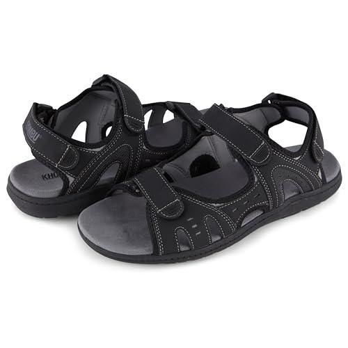 Khombu Khombu Men's Walport Sandal, Black, 13
