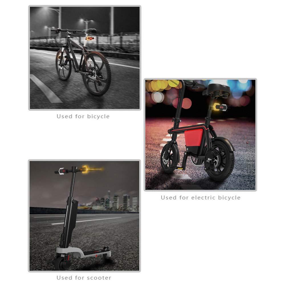 CarryBright CarryBright Smart Bike TailLight Turn Signal Front and Rear Lights IPX6 Waterproof Warning Light,Remote Control,USB Rechargeable Safety Flashing Light for Cycling Road Bicycle