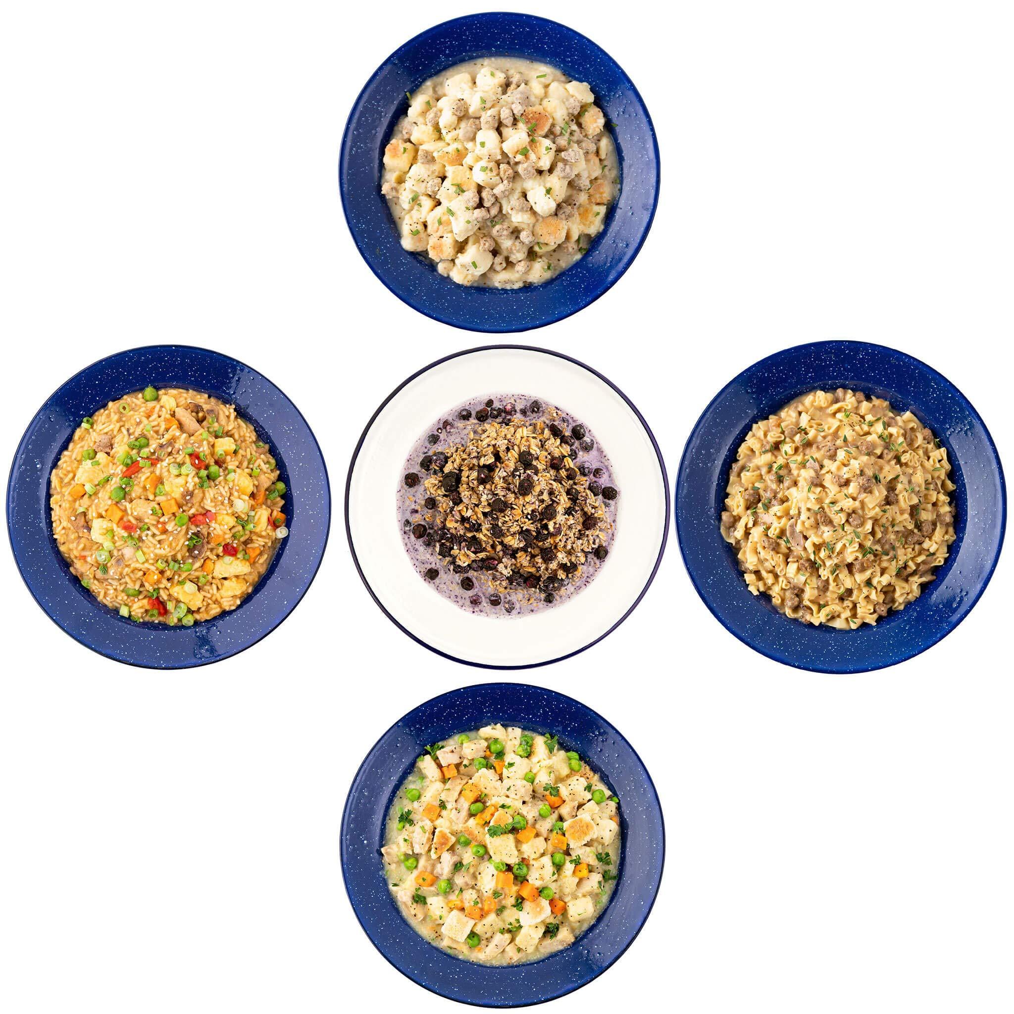 Mountain House Mountain House 3-Day Emergency Food Supply | Freeze Dried Survival & Emergency Food | 18 Servings & Breakfast Skillet | Freeze Dried Backpacking & Camping Food | 2 Servings | Gluten-Free