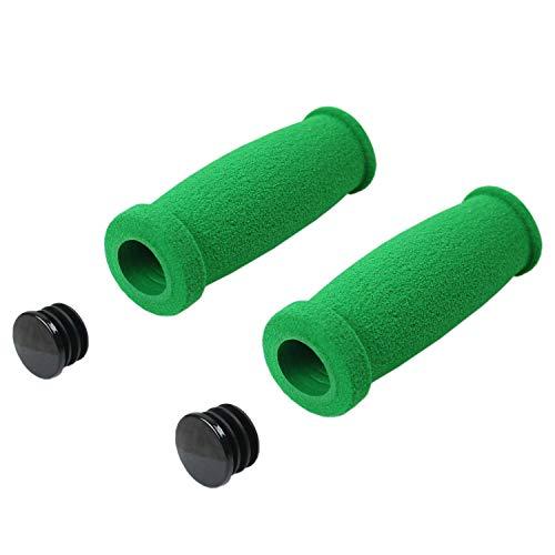Kick Push Kick Push Scooter Handle Grips Green, 7/8\"