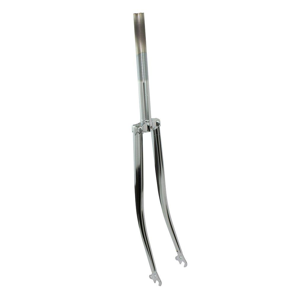 Fenix Cycles Fenix 27\" Steel Fork F304, 1\" Threaded, (Chrome)