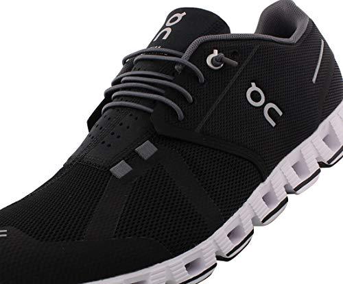 ON On Running Cloud Mens Shoes Size 9, Color: Black/White
