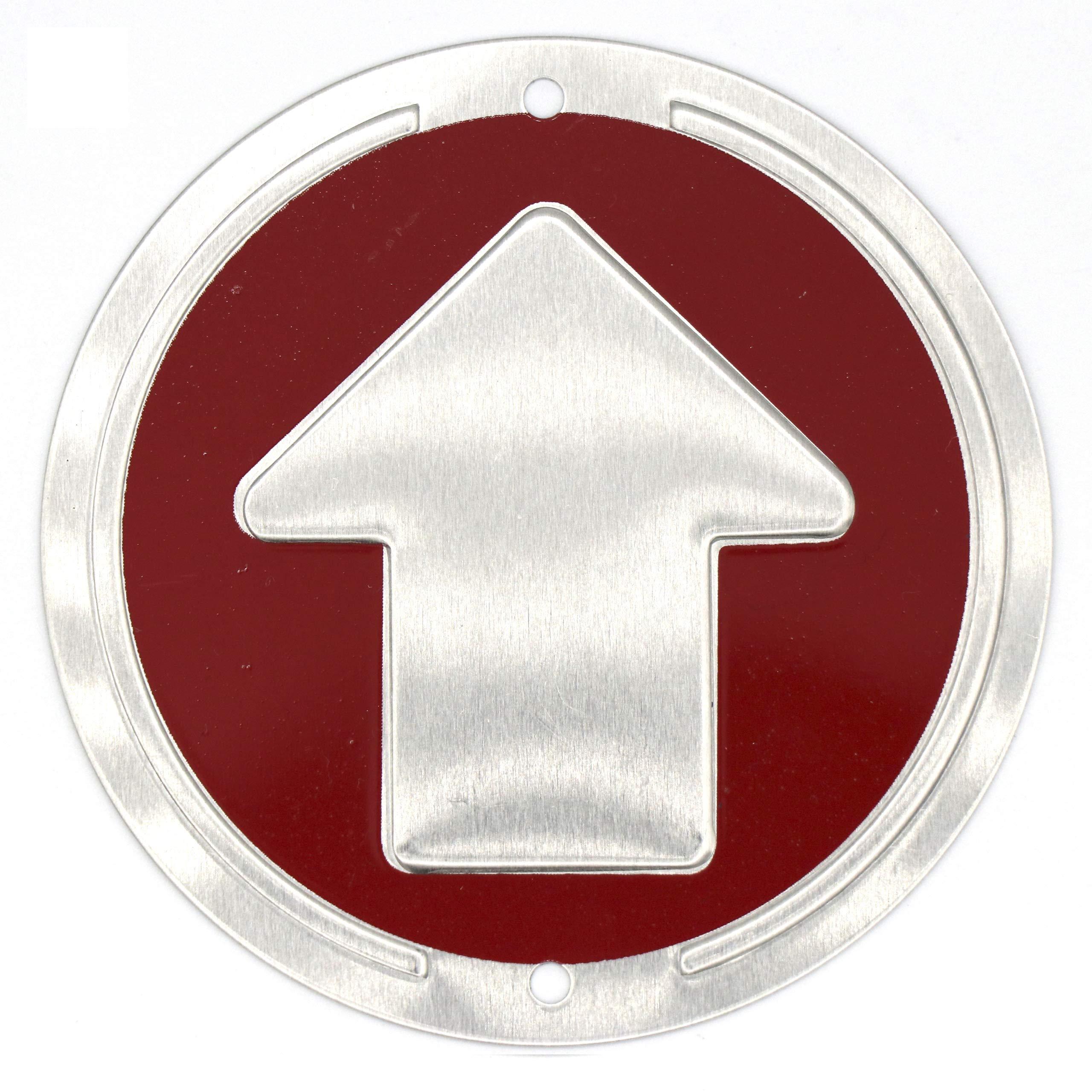 Wild Drifter Wild Drifter Trail Markers - Bright Reflective Trail Marker Pack of 24, Easy to Mount, Mark Your Trees for Hunting, Hiking, Camping, and More. (Red, 24)