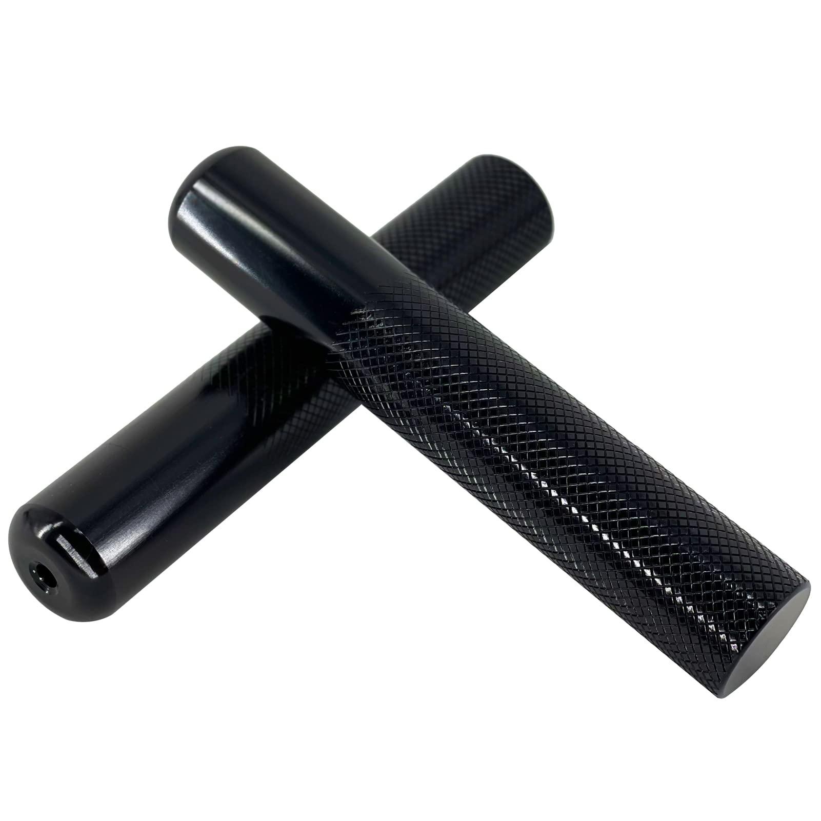 FITactic FITactic Aluminum Peg Board Climbing Holds for Crossfit, Body Building, Grip/Core Strength & Endurance Training (2-Pack, Black)