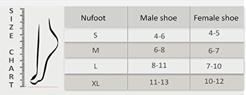 Nufoot Nufoot Women\'s Ballet Flat Slipper, Black/Pink Polka Dots, Large