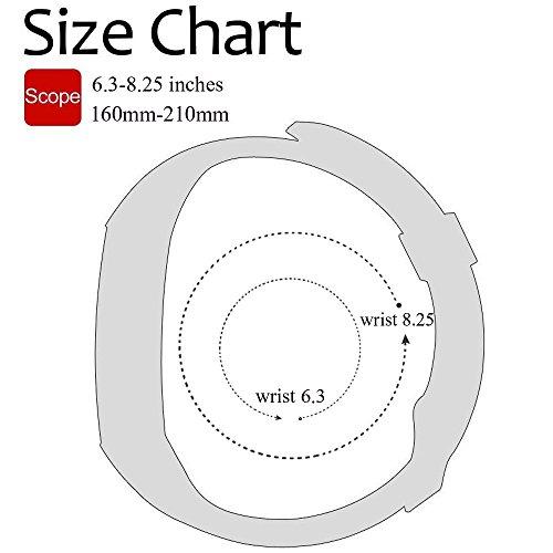 QGHXO Buckle Bracelet for Fitbit One, Replacement Silicone Band with Chrome Watch Clasp and Fastener Buckle for Fitbit One