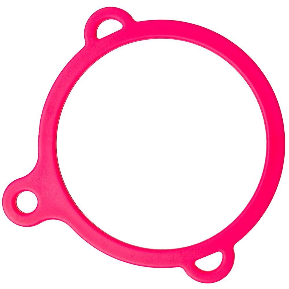 West Coast Paracord West Coast Paracord 3 Hole Safety Water Bottle Ring Hot Pink Transform into a Water Bottle Sling, Holder, or Handle (25 Pack)
