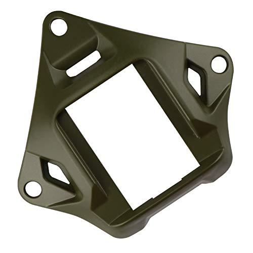AOUTACC AOUTACC Tactical Helmet NVG Mount Shroud Steel Sports Camera Bracket Base for ACH MICH OPS-Core Fast Helmet (OD)