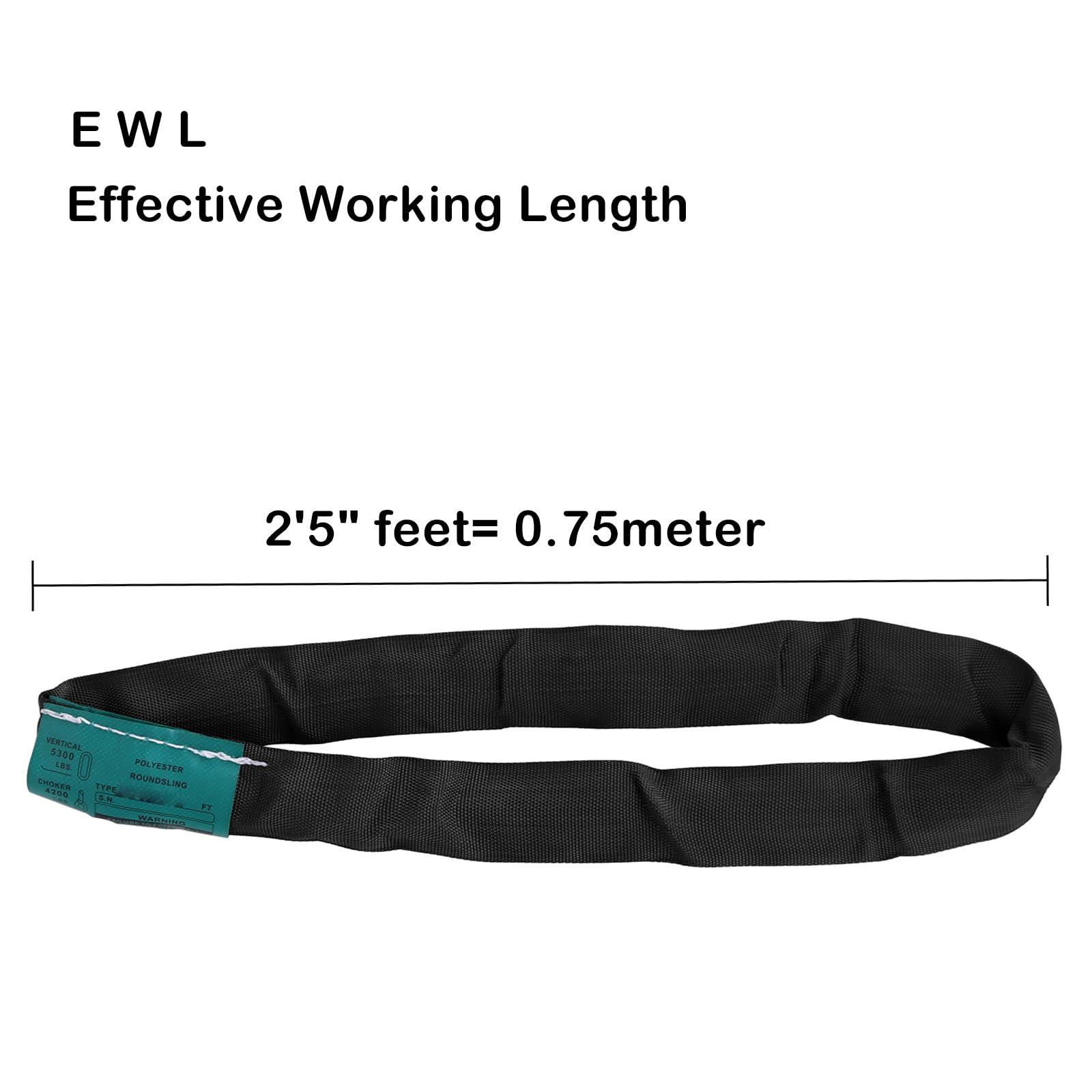 runner deer runner deer Black Spanset Aerial Lyra Hoop Rigging Aerial Silks Hanging,Polyester Round Slings Strap,5,300 lb. Vertical Capacity, Multiple Span Set Sizes (3M /9\'10\"FT)