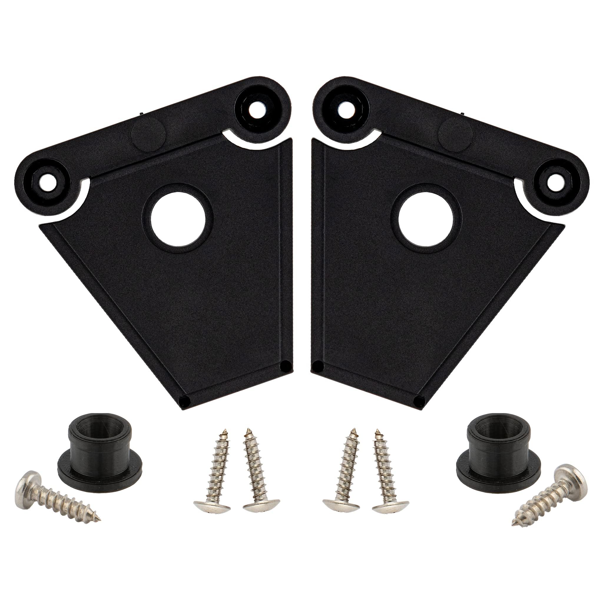 NeverBreak Parts NeverBreak Parts - 2 Pack Black Igloo Cooler Replacement Latches | Igloo Cooler Replacement Parts Kit Includes Posts and Screws | High Strength Ice Chest Repair Kit
