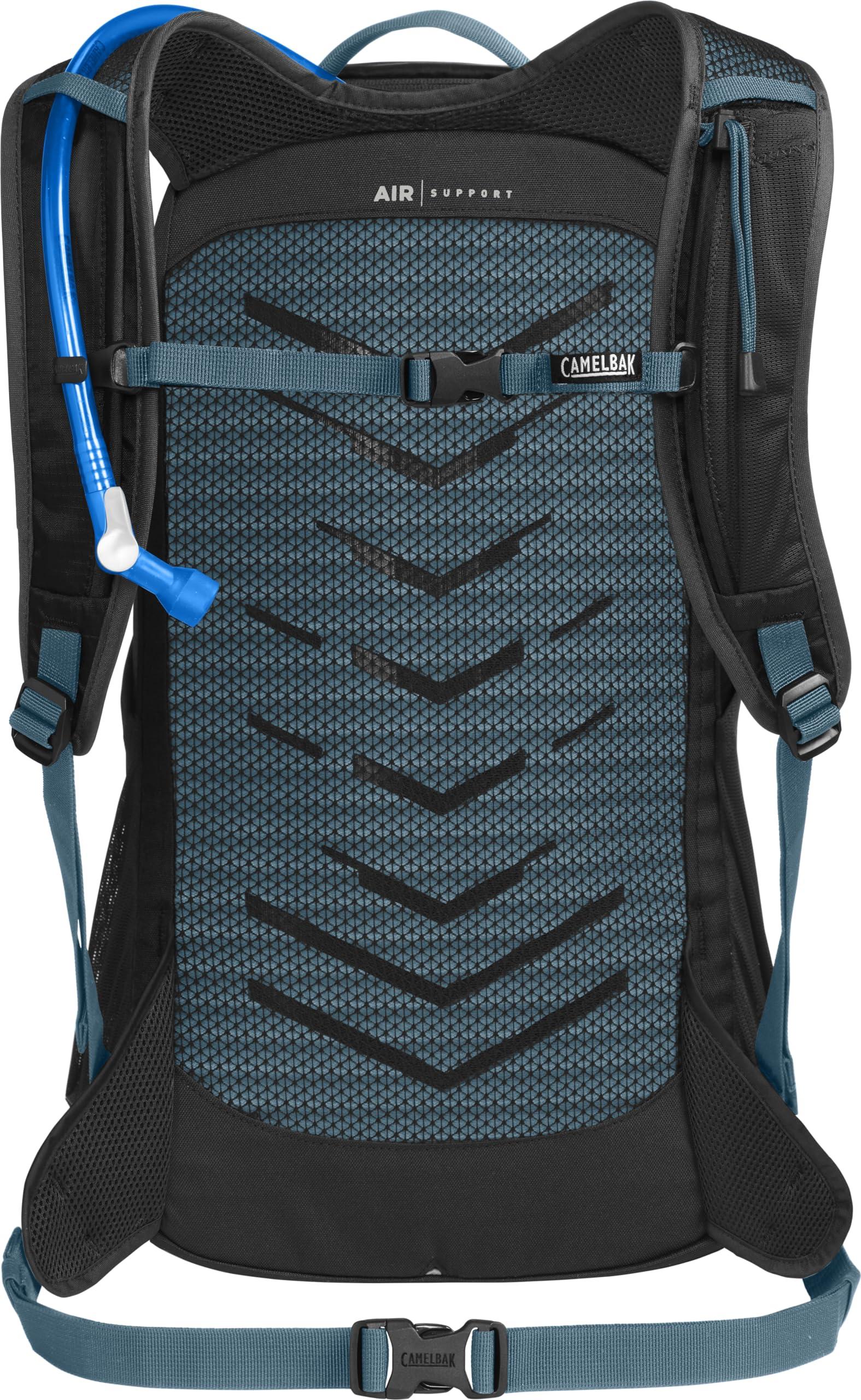 CamelBak CamelBak Rim Runner X22 Hiking Hydration Backpack with 1.5L Crux Reservoir, Black