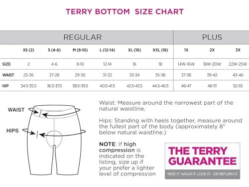 Terry Terry Fixie Skort, Womens Cycling Skirt with Attached Padded Liner Short, Athletic Sport Performance Stretch Bike Skirt - Black Pepper, Small