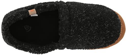Acorn Acorn Women's House Slippers, Recycled-Black, 8-9