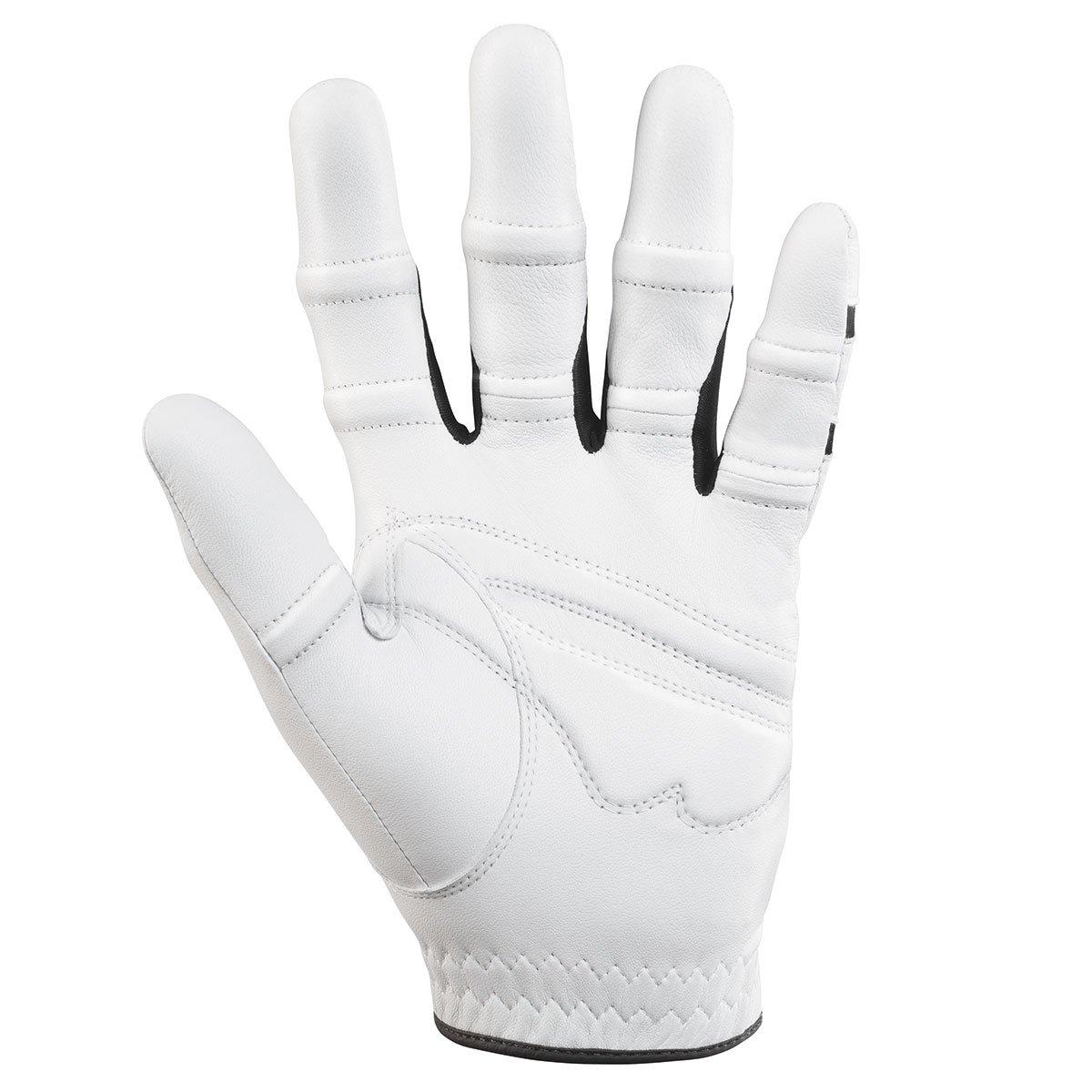 Bionic Gloves Bionic StableGrip with Natural Fit Golf Glove - White (Large, Right)