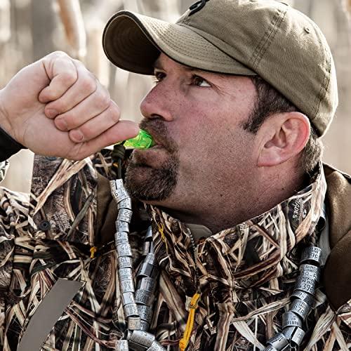 Zink Zink ATM Green Machine Polycarbonate Double Reed Durable Hunting Waterfowl Duck Game Call - Huge Range of Tones with Great Bottom-End Sound, Lemon Drop