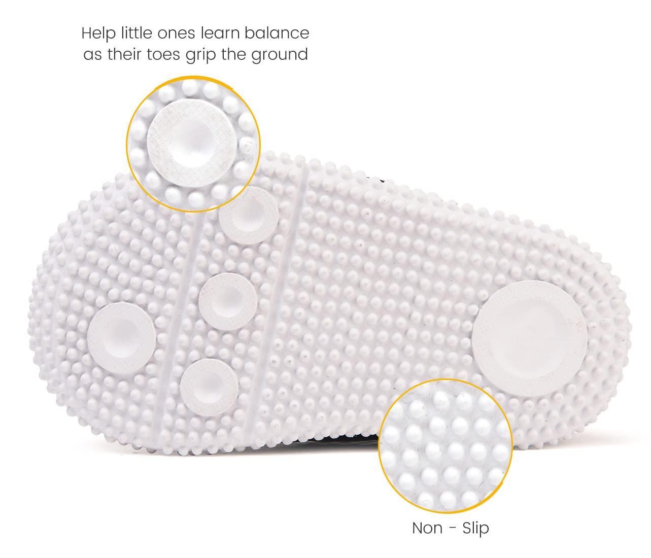 BMCiTYBM BMCiTYBM Baby Shoes Boy Girl Infant Sneakers Non-Slip First Walkers 6 9 12 18 24 Months Pink Size 6-12 Months Infant