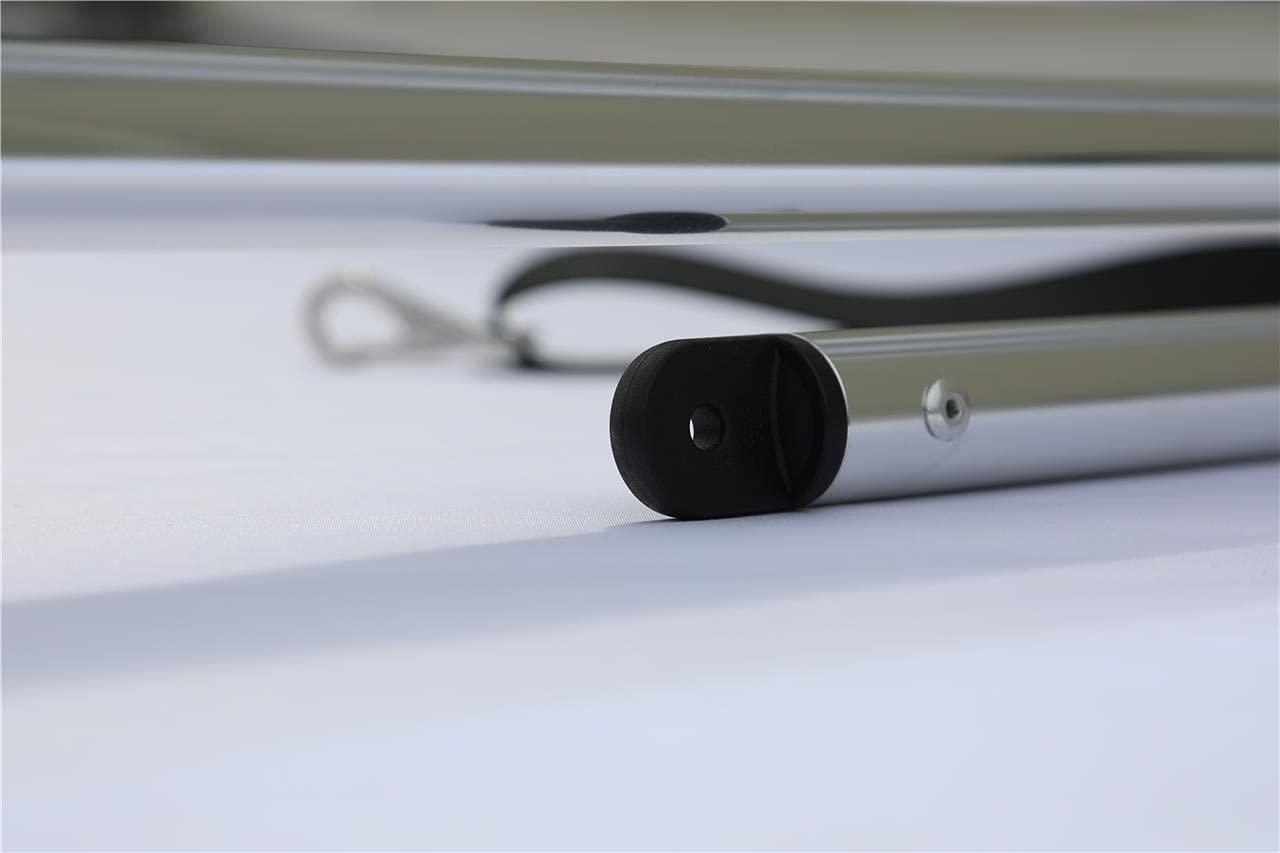 SBU SBU Navy Blue Aluminum 3-Bow Bimini Top Compatible for Reinell/BeachCraft 200 LSE W/O Tower for Model Years 2006-2013