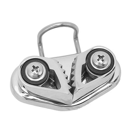Leapiture Leapiture Marine Cam Cleat Anchor Rope Cleat Anchor Rope Cleats Sailing Cleat 316 Stainless Steel for 3 to 12mm Rope