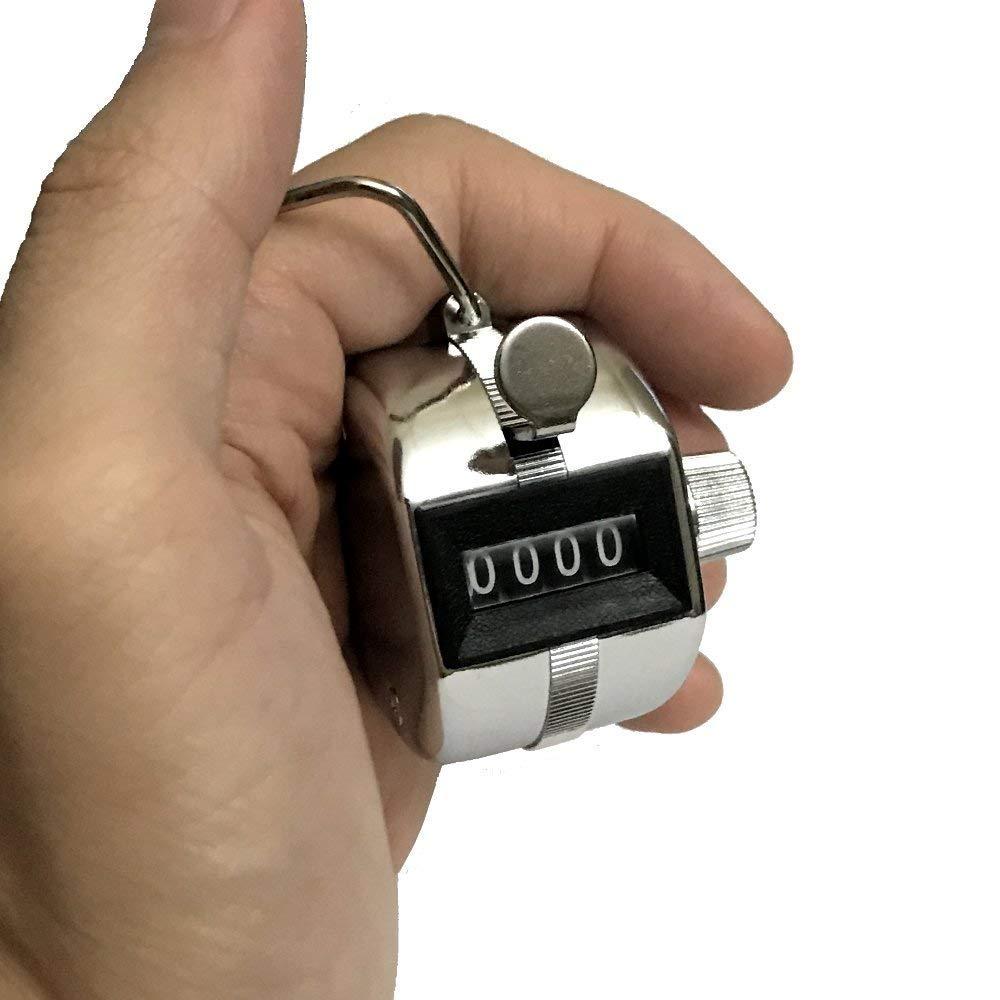 Digi 1st Digi 1st TC-04 Handheld Tally Counter, Digital Pitch Counter Clicker, Mechanical Lap Counter, Taiwan Made Heavy Duty Counter
